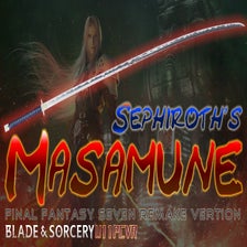 FF7 RE ver. Sephiroth's Masamune (U11.0.85)