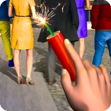 VR Bang Fireworks 3D New Year
