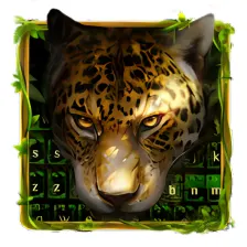 Leopard in Woodlands Keyboard