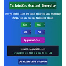 Tailwind gradient picker