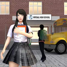High School Girl Simulator Game, Virtual Life School Adventure Games  3D::Appstore for Android