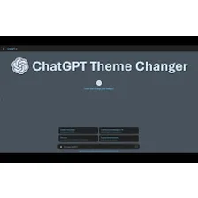 ChatGPT Theme Changer