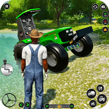 Tractor farming 3d game