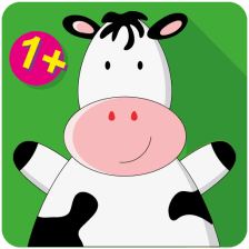 Moo & animals - kids game for toddlers from 1 year