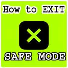 How to turn off safe mode