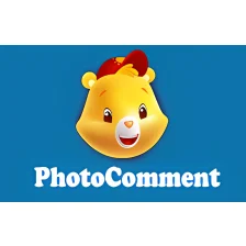 Photo comments from emojiSelector