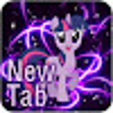 Clean Twilight Sparkle New Tab