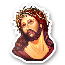 Jesus Christ Stickers for WAst