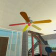 The Ceiling Fans In A House