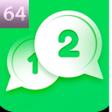程序图标：multiple app : 64 engine