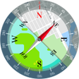 程序图标：Digital Compass Map