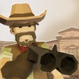 Icoon van programma: Wild West Polygon Cowboy