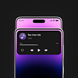 Programikonen: Dynamic Island - ios 16