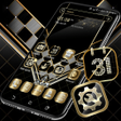 プログラムのアイコン：Black Luxury Gold Theme