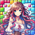 Icoon van programma: Anime Girl Puzzle