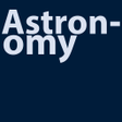 Symbol des Programms: Astronomy