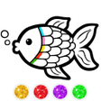 Fish Coloring for Kids Games