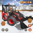 Snow Plow Truck Excavator Game