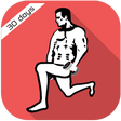 プログラムのアイコン：30 Day Legs Workout Chall…