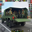 ไอคอนของโปรแกรม: Army Truck Battle Simulat…