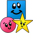 プログラムのアイコン：Toddler Shapes Kids