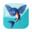プログラムのアイコン：Wingzy: The Flying Fish