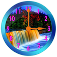 Icon of program: Waterfall Clock Widget