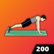 Icon of program: 200 Push Ups - Home Workout