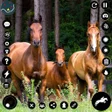 Virtual Horse Family Sim : Animal Games icon