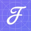Иконка программы: Good Fonts - Cursive Keyb…