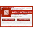 Block Quora Login Popup