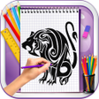 程序图标：Learn to Draw Animal Tatt…