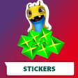 プログラムのアイコン：Stickers gems for Slugter…