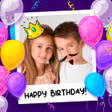 أيقونة البرنامج: Birthday cards - Photo fr…