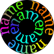プログラムのアイコン：Rotate My Name Live Wallp…