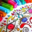 プログラムのアイコン：Coloring Book for Adults …