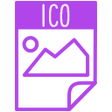 Icon of program: High Quality ICO to PNG C…