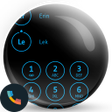 プログラムのアイコン：Theme Dialer Black Blue