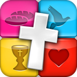 Иконка программы: Bible Quiz 3D - Religious…