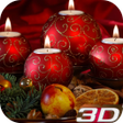 Icon of program: Christmas Candle 3D Wallp…