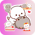Programikonen: Mochi Peach Cat Stickers …