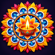 Иконка программы: Rangoli Designs: Flower 2…