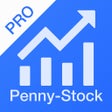 أيقونة البرنامج: Penny Stocks Pro - screen…