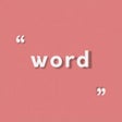プログラムのアイコン：Word Wallpapers