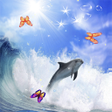 Icona del programma: Dolphin Live Wallpaper