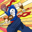 プログラムのアイコン：Ninja Color by Number War…