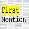 Icon of program: First Mention