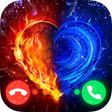 ไอคอนของโปรแกรม: Colorful Phone Call Scree…