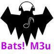 程序图标：Bats M3u streaming player