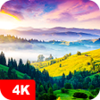 أيقونة البرنامج: Nature Wallpapers 4K
